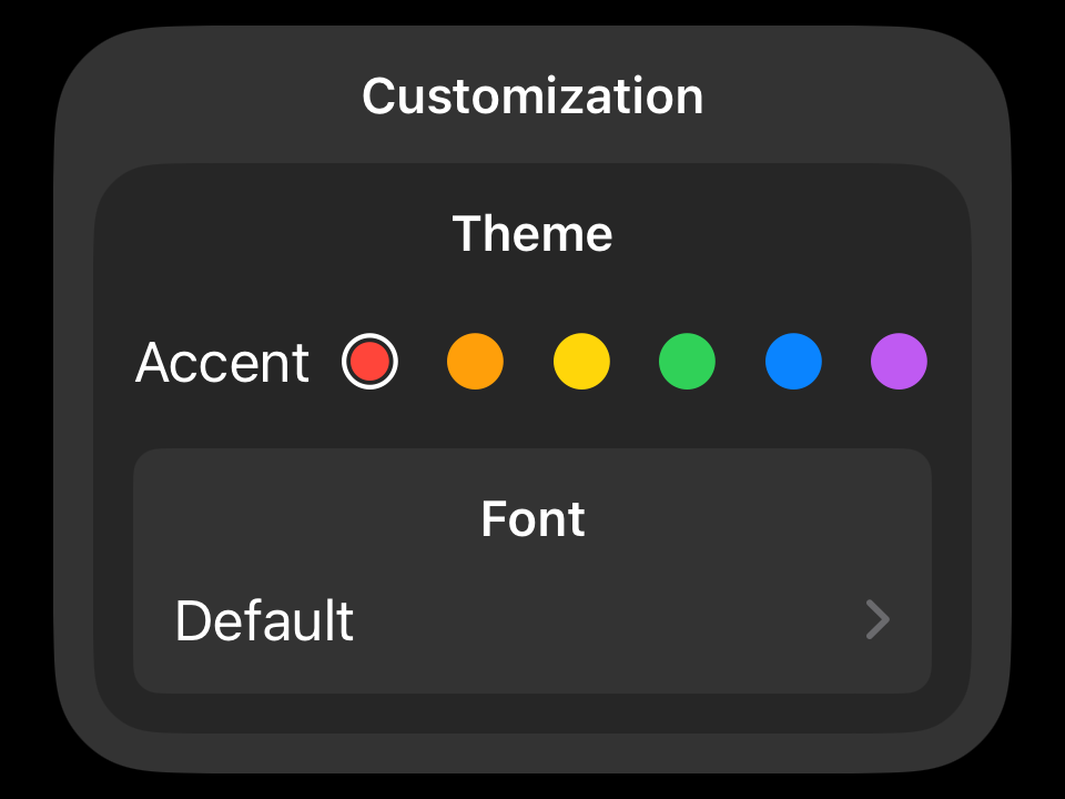 Three nested GroupBox views with alternating background colors.