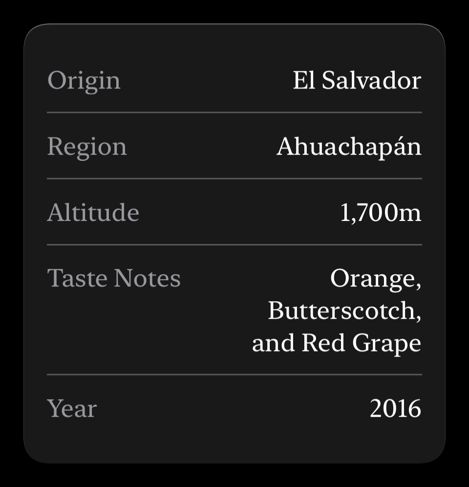 A LabelGroup with labels in a list using a serif font.