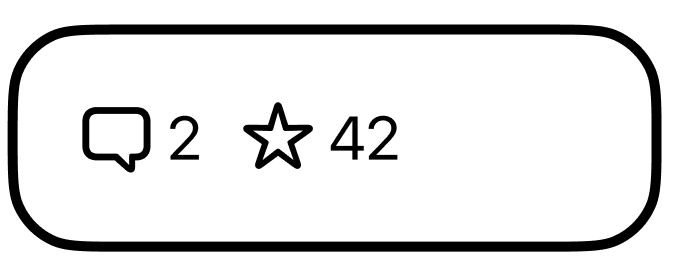 Comment star like