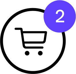 Shopping cart button